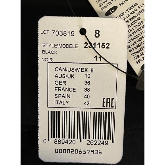 Joseph Ribkoff Cut-out Wide Leg Pants Size 8 Style 231152 Retail $161.00 - Picture 9 of 10